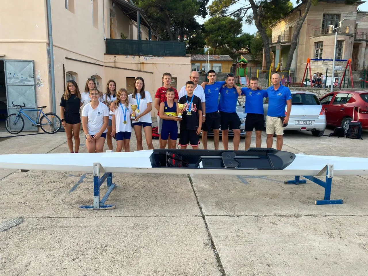 Veslački klub Dupin - Dva naslova prvaka Hrvatske i jedno srebro 